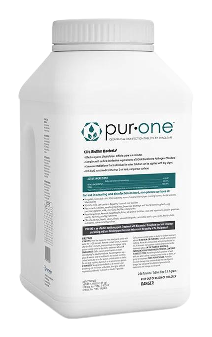 PurOne — recipient 256 tablete dezinfectant sporicid